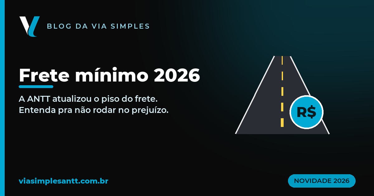 Tabela de frete mínimo da ANTT 2026: o que mudou e por que importa